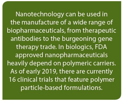 The Impact of Nano-Technology on Biologic Drug Development