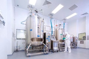 2,000-litre mammalian cell culture tank